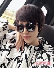 鲍蕾短发生活照,展现时尚简约魅力